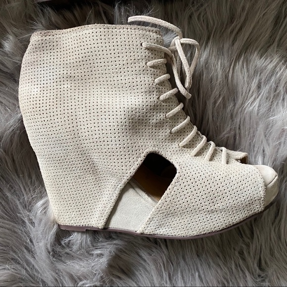Jeffrey Campbell Mary Roks Wedges - Picture 3 of 8